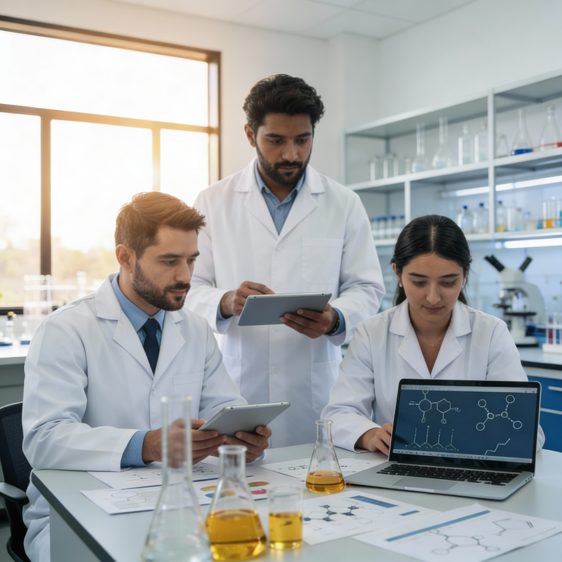 Laboratory formulation and testing